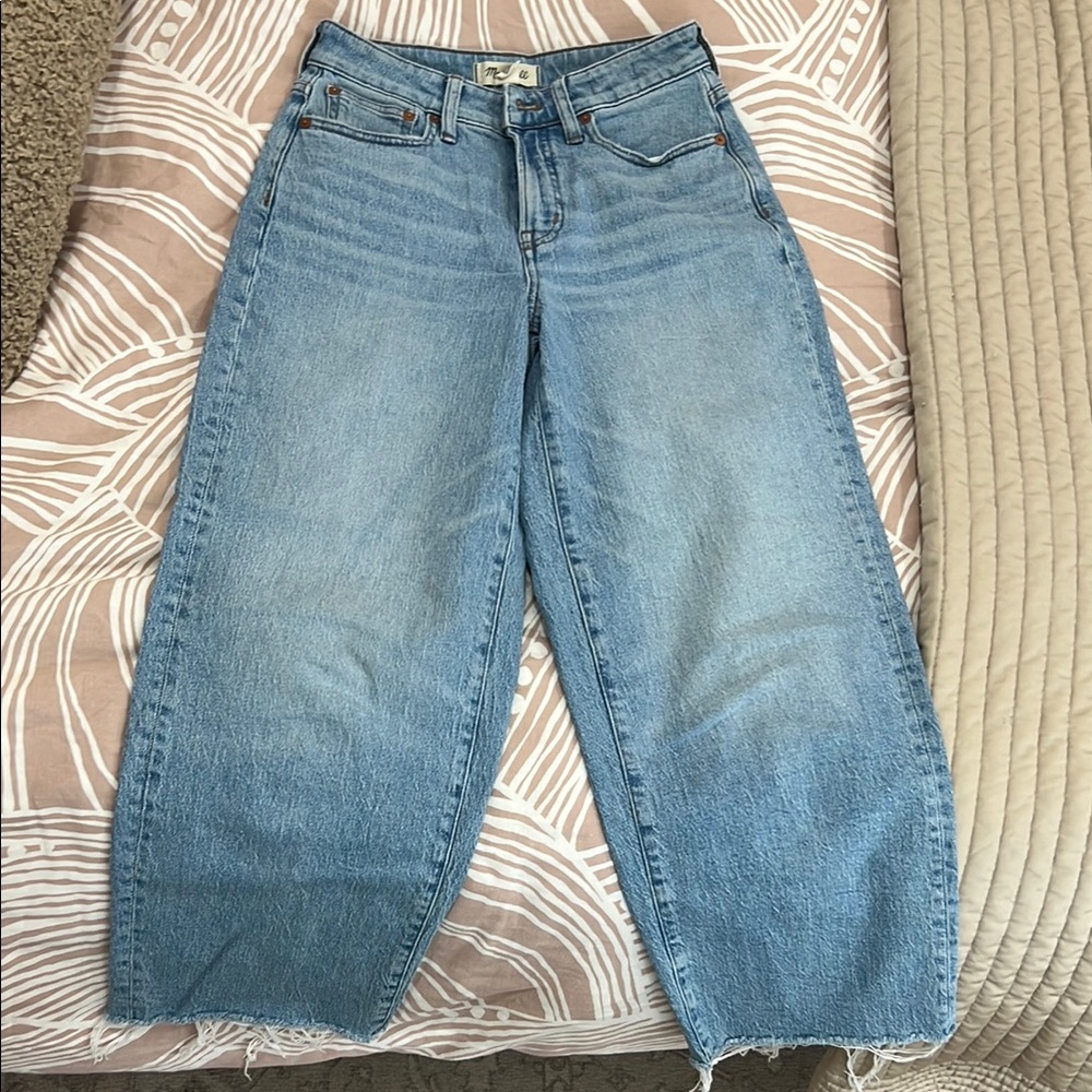 Madewell Vintage Curvy Wide-Leg Crop Jean size 26
